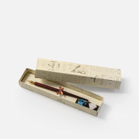 Set scrittura<br>Penna in legno con pennino e inchiostro