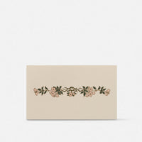 Small double card - pink flower branch