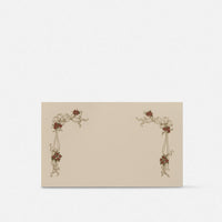 Small double card - Red frame