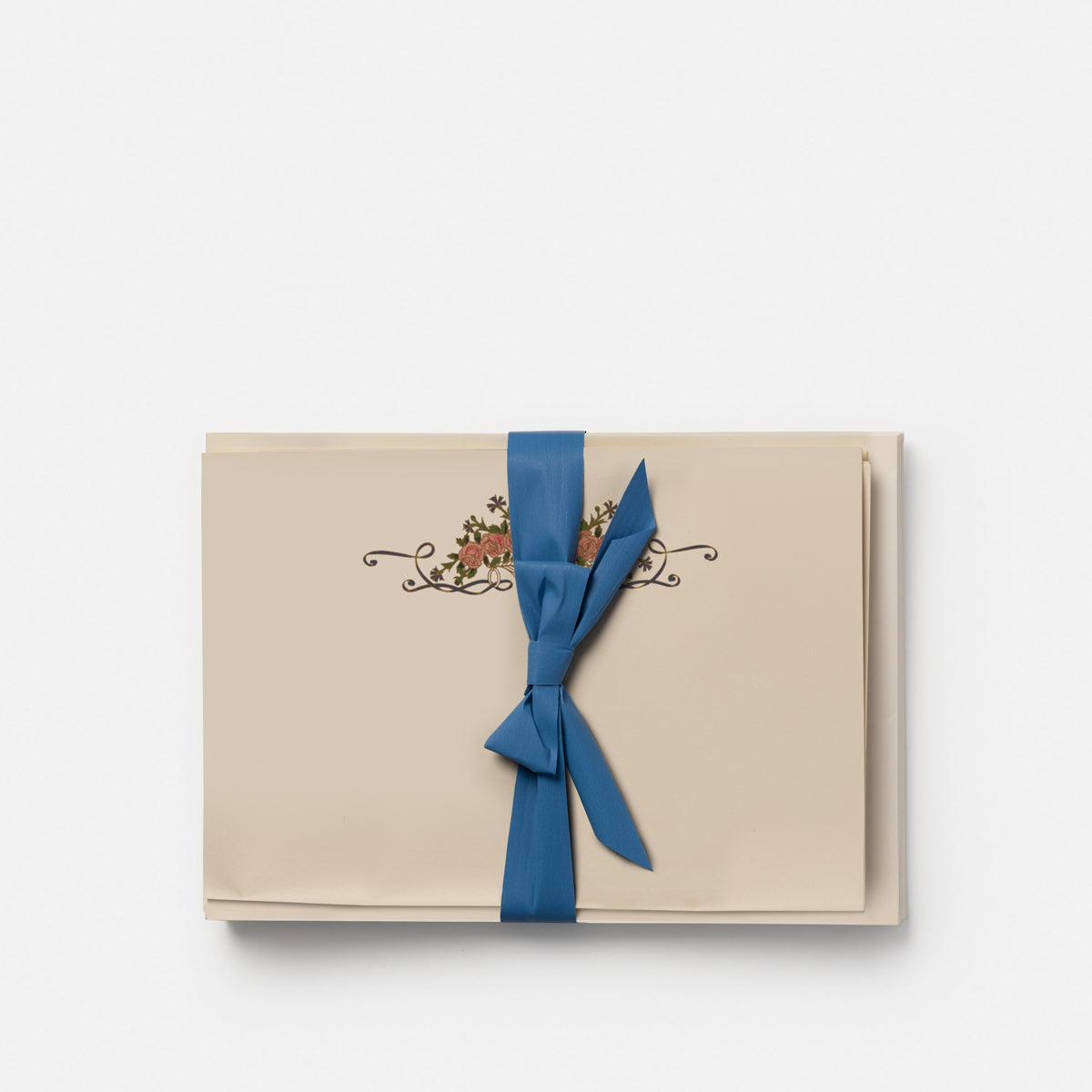 Carta da lettere - Cesto di rose<br>Collezione Floreale