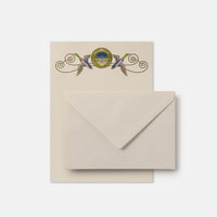 Stationery paper - Germani with garden