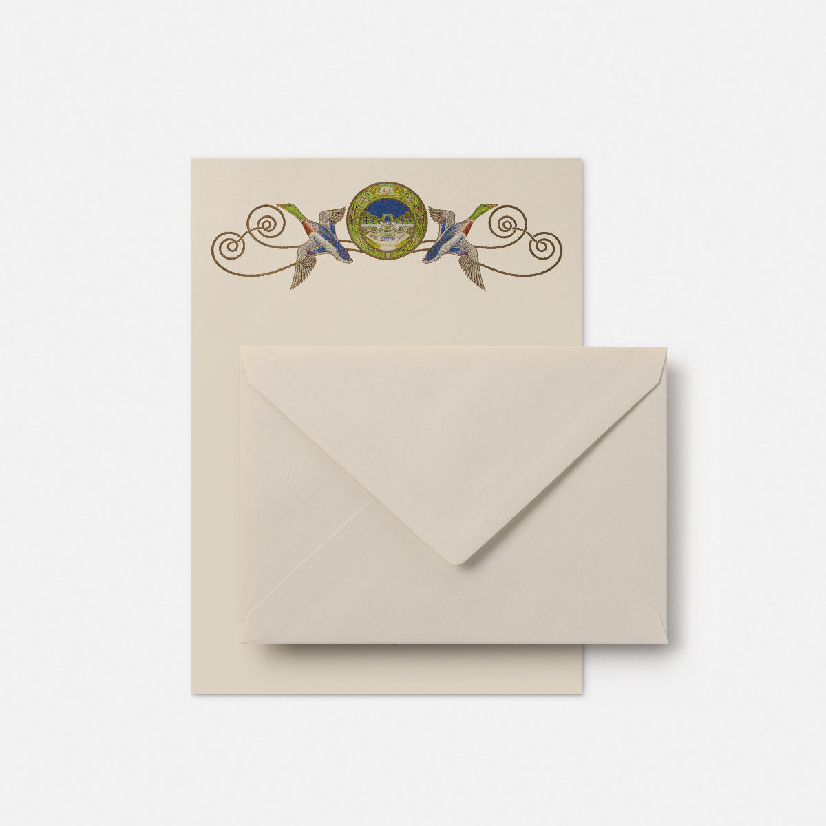 Stationery paper - Germani with garden