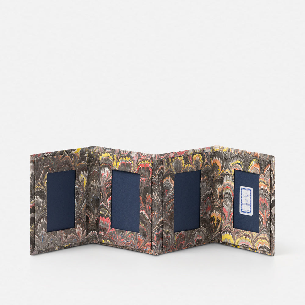 Cornice per 4 foto<br>Collezione Pavoni