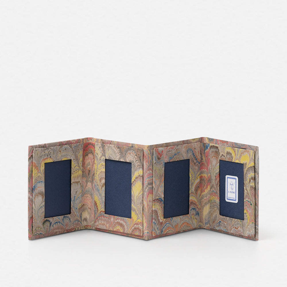 Cornice per 4 foto<br>Collezione Pavoni