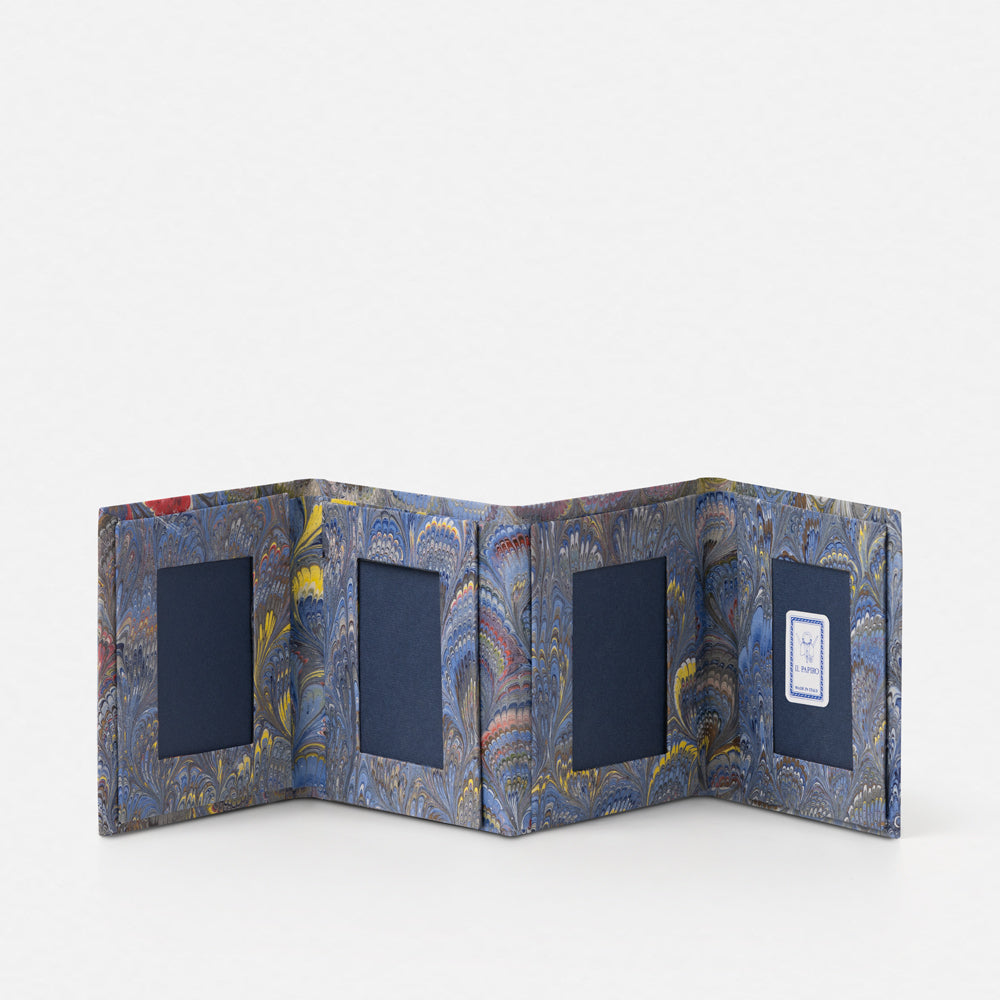 Cornice per 4 foto<br>Collezione Pavoni