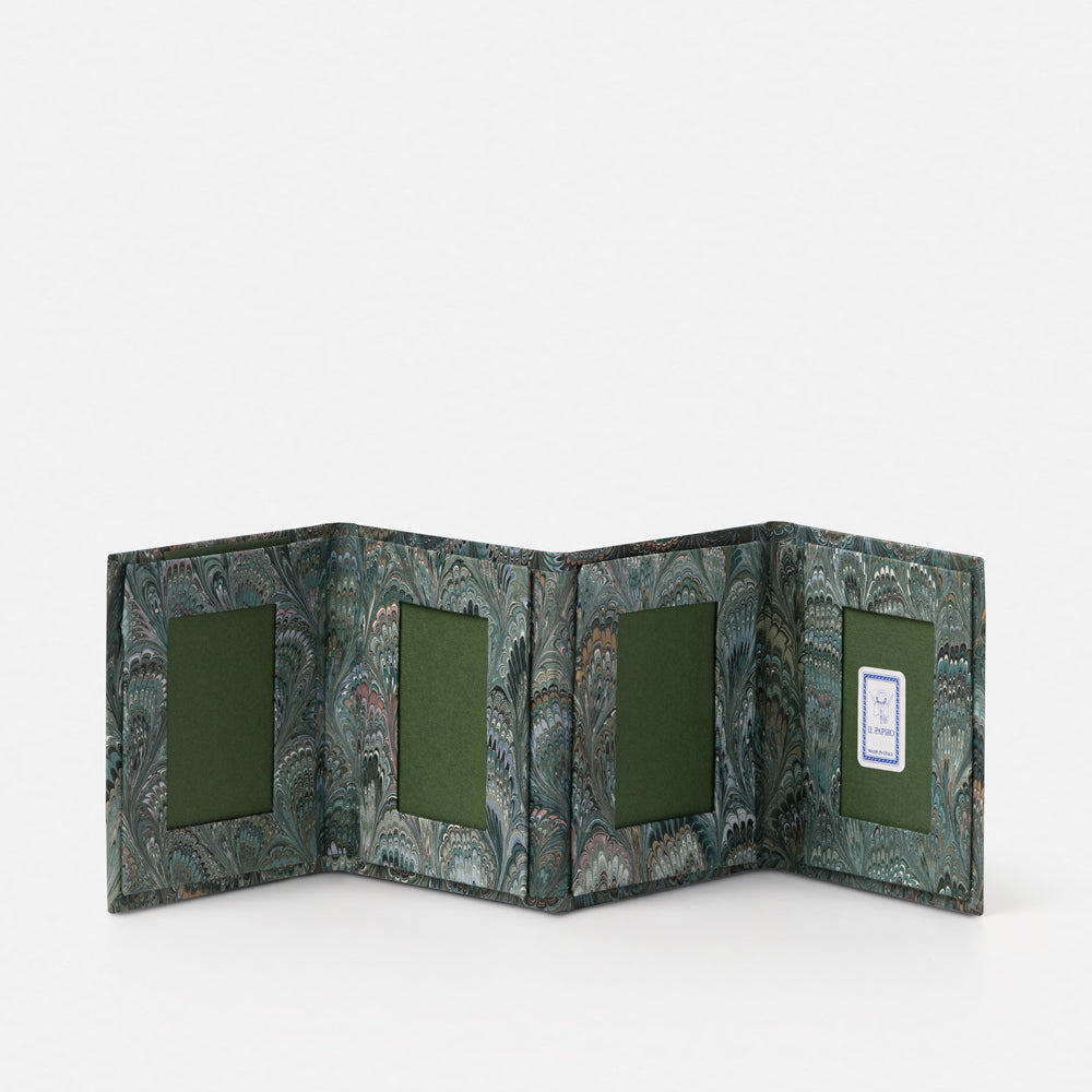 Cornice per 4 foto<br>Collezione Pavoni