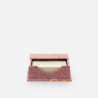 Wooden Memo Holder - Peacocks