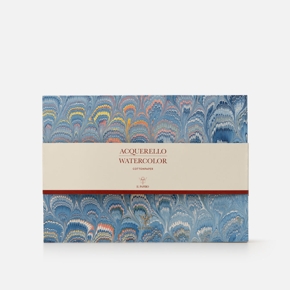 Blocco acquerello<br>Collezione cottonpaper "Pavoni"