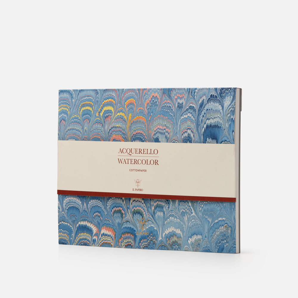 Blocco acquerello<br>Collezione cottonpaper "Pavoni"