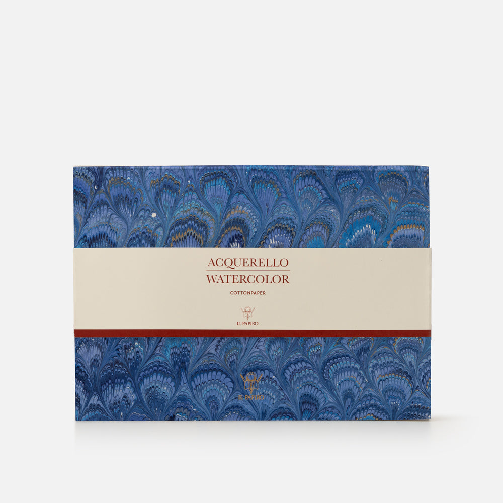 Blocco acquerello<br>Collezione cottonpaper "Pavoni"