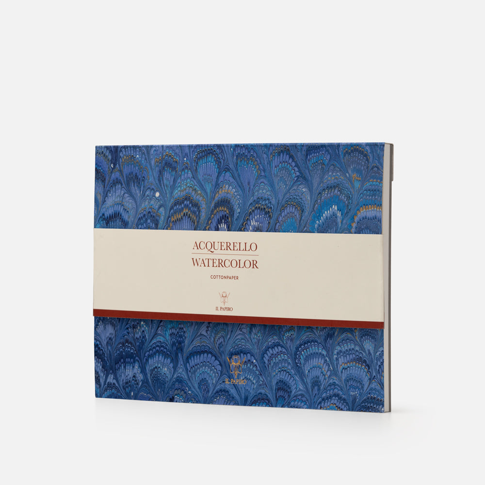 Blocco acquerello<br>Collezione cottonpaper "Pavoni"