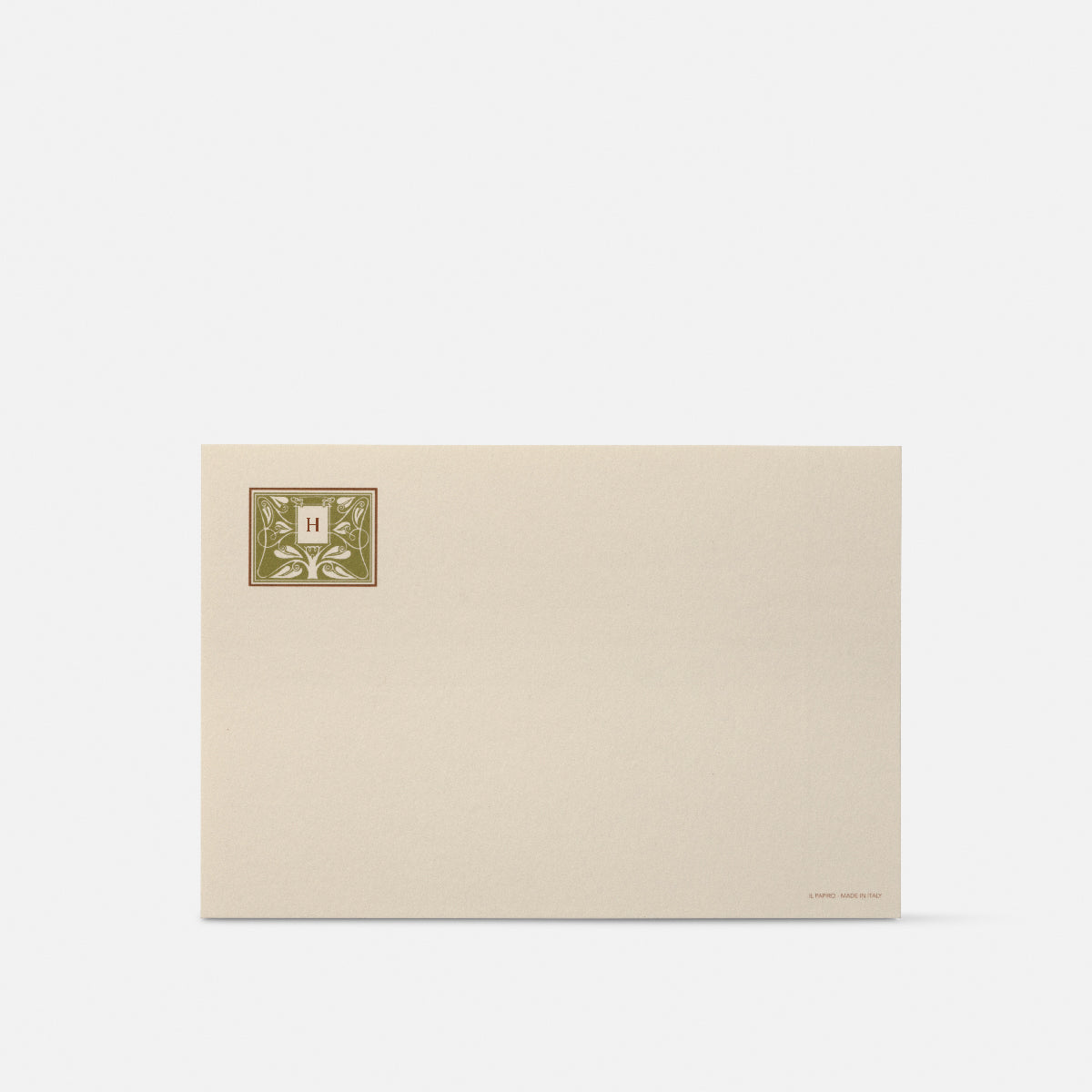 Biglietto singolo con busta<br>"Iniziali (A-Z)"