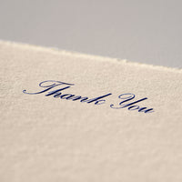 Biglietto singolo/Invito a rilievo con busta<br>Thank you