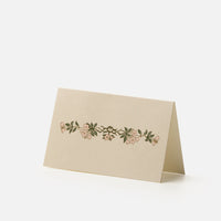 Placecard - Pink flower branch