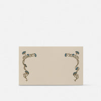 Placecard - Blue frame