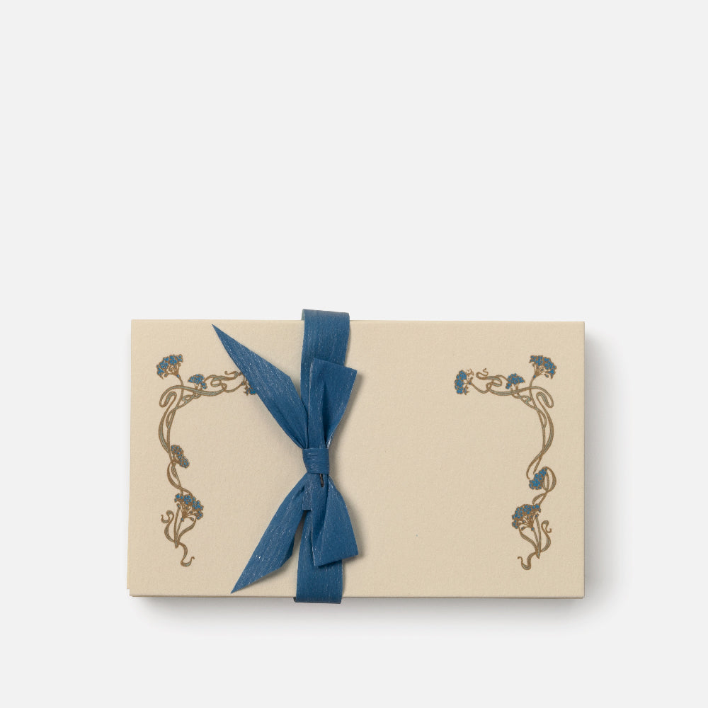 Placecard - Blue frame
