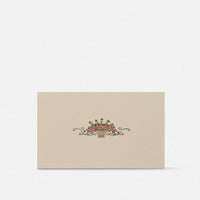 Placecard - Basket of roses