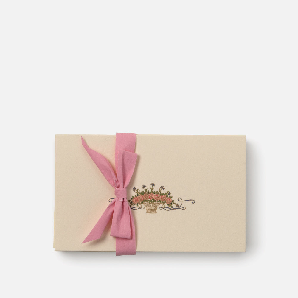 Placecard - Basket of roses