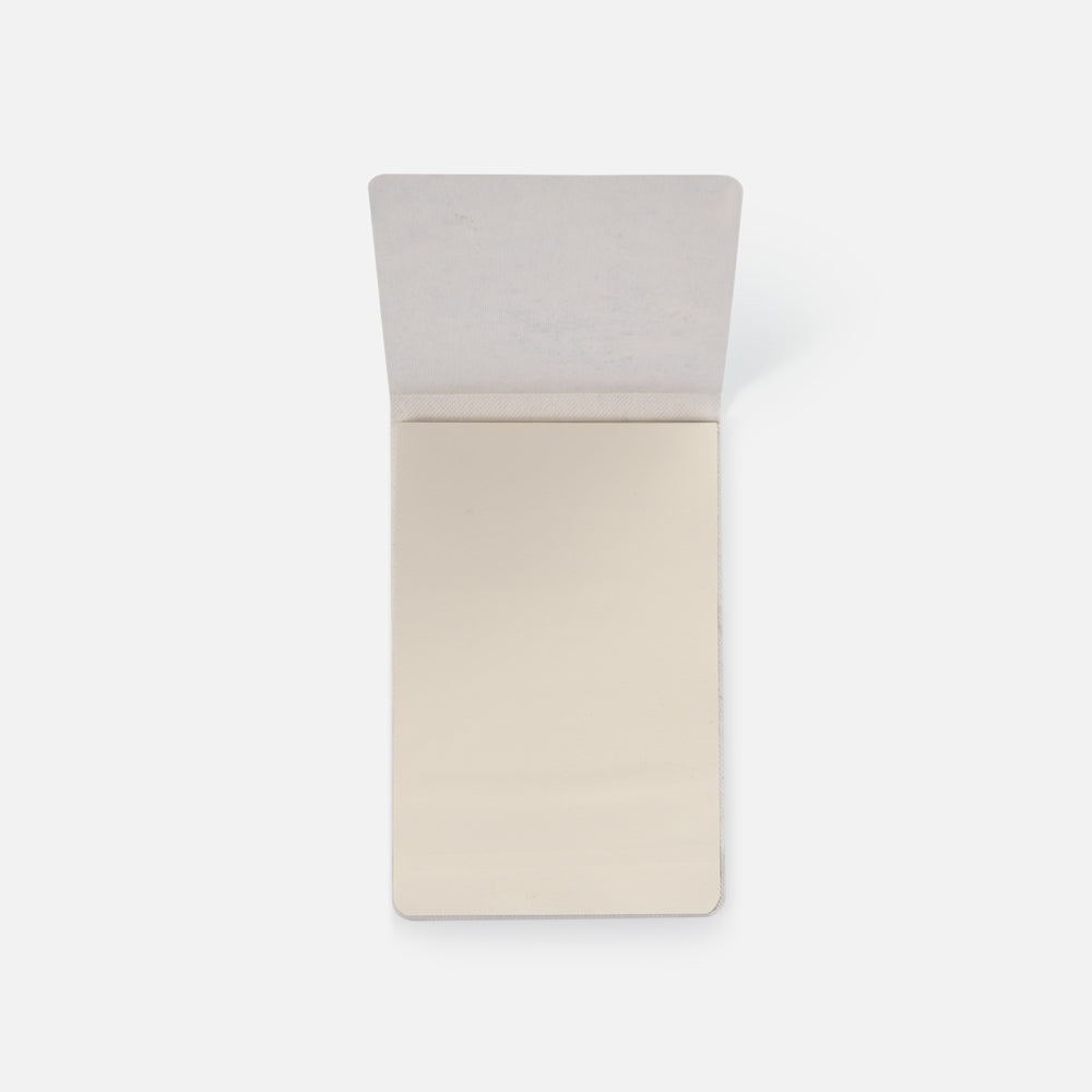 Notepad with elastic band<br> Cottonpaper "Peacocks" Collection