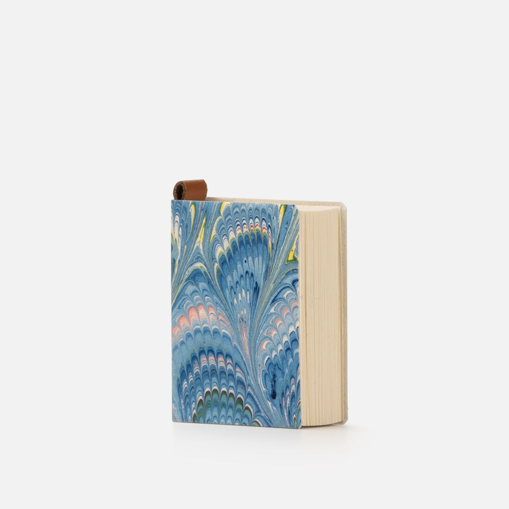 Mini notebook with blank pages<br> Softcover - Cottonpaper Pavoni Collection