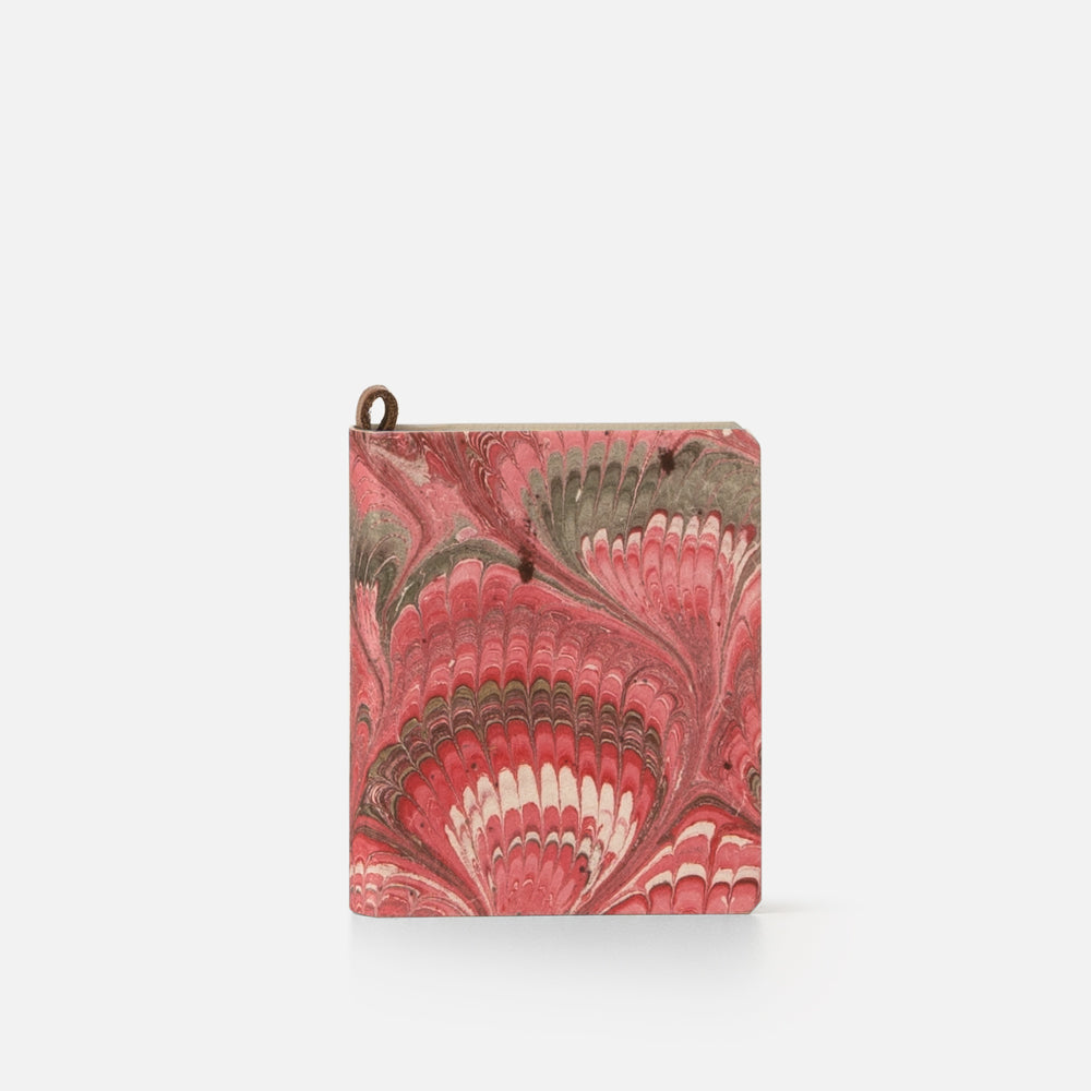 Mini notebook with blank pages<br> Softcover - Cottonpaper Pavoni Collection
