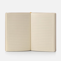 Lined notebook with elastic band<br> Softcover - Cottonpaper Pavoni Collection