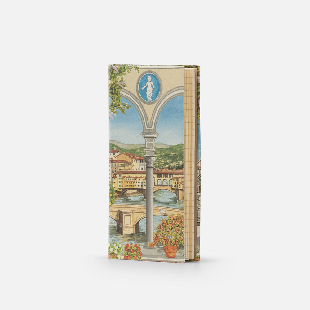 Taccuino pagine a righe<br>Copertina rigida - Collezione Carta Litografata