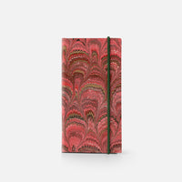 Lined notebook with elastic band<br> Hardcover - Pavoni Collection