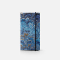 Lined notebook with elastic band<br> Hardcover - Pavoni Collection