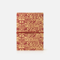 Notebook with lace and lined pages<br> Hardcover - Woodcut