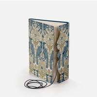 Notebook with lace and lined pages<br> Hardcover - Woodcut