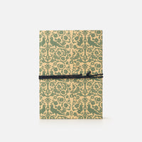 Notebook with lace and lined pages<br> Hardcover - Woodcut
