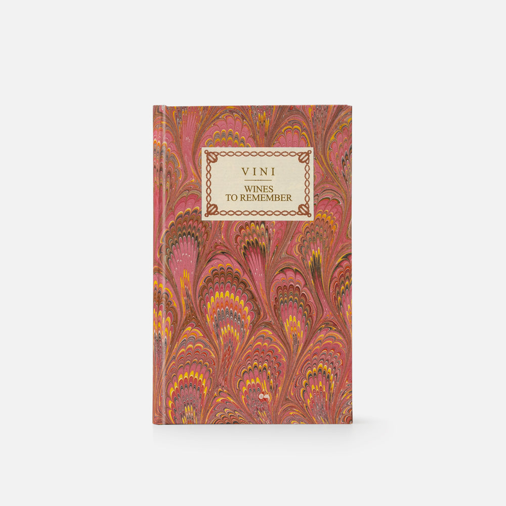 Wine Notebook<br> Hardcover - Pavoni Collection