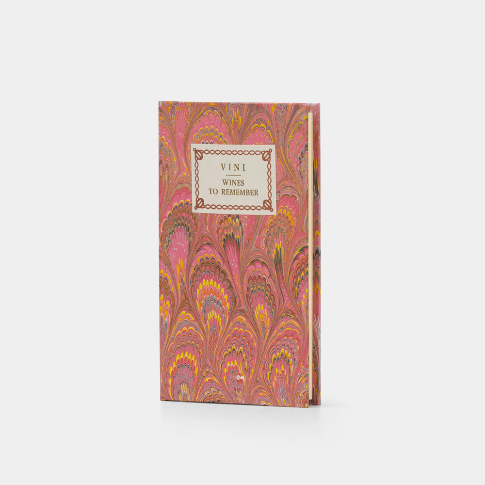 Wine Notebook<br> Hardcover - Pavoni Collection