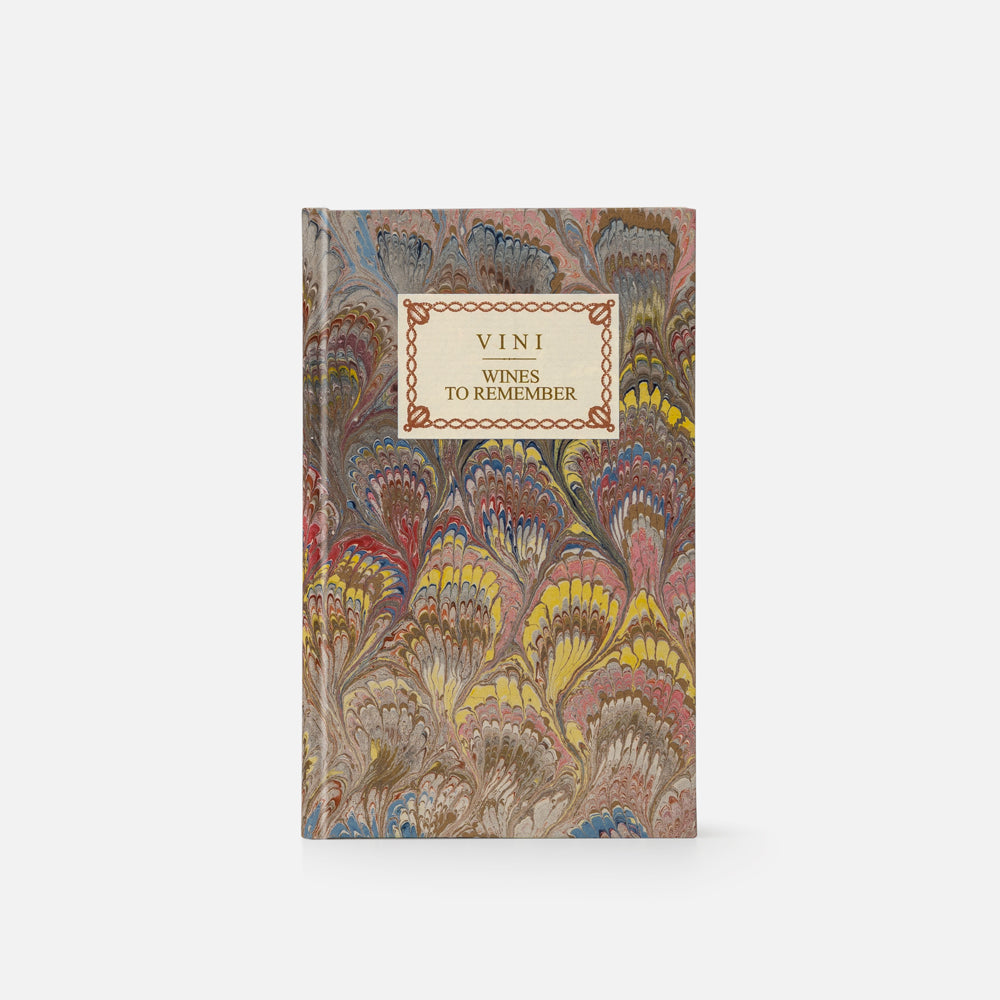 Wine Notebook<br> Hardcover - Pavoni Collection