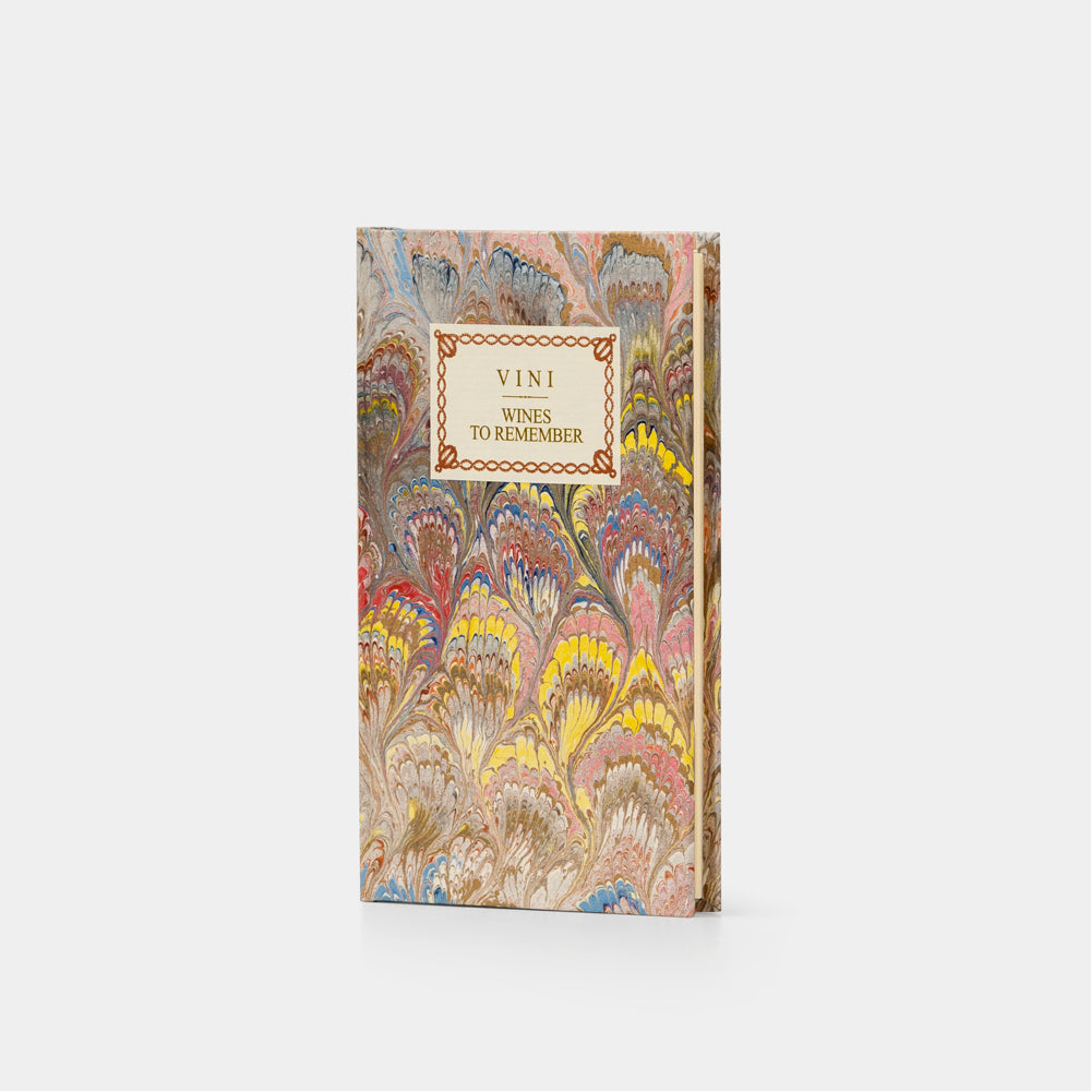 Wine Notebook<br> Hardcover - Pavoni Collection
