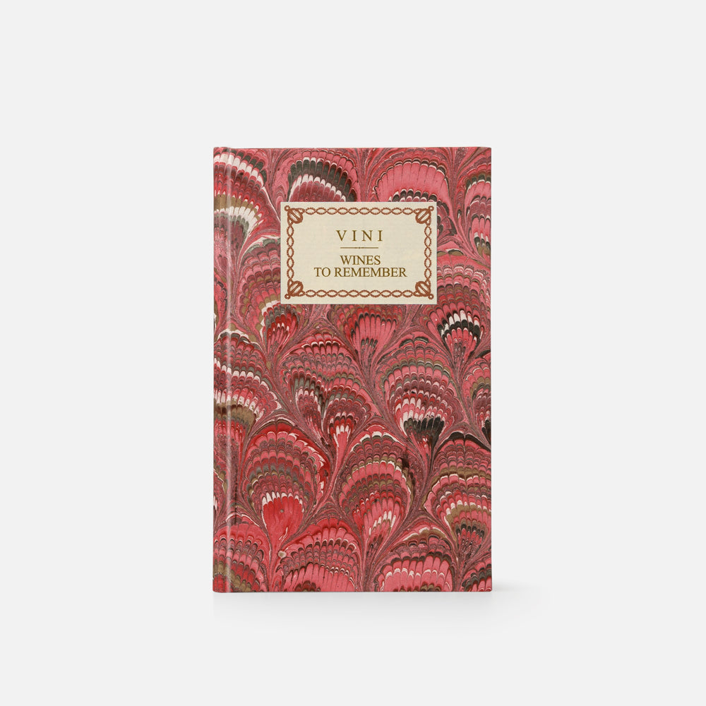 Wine Notebook<br> Hardcover - Pavoni Collection