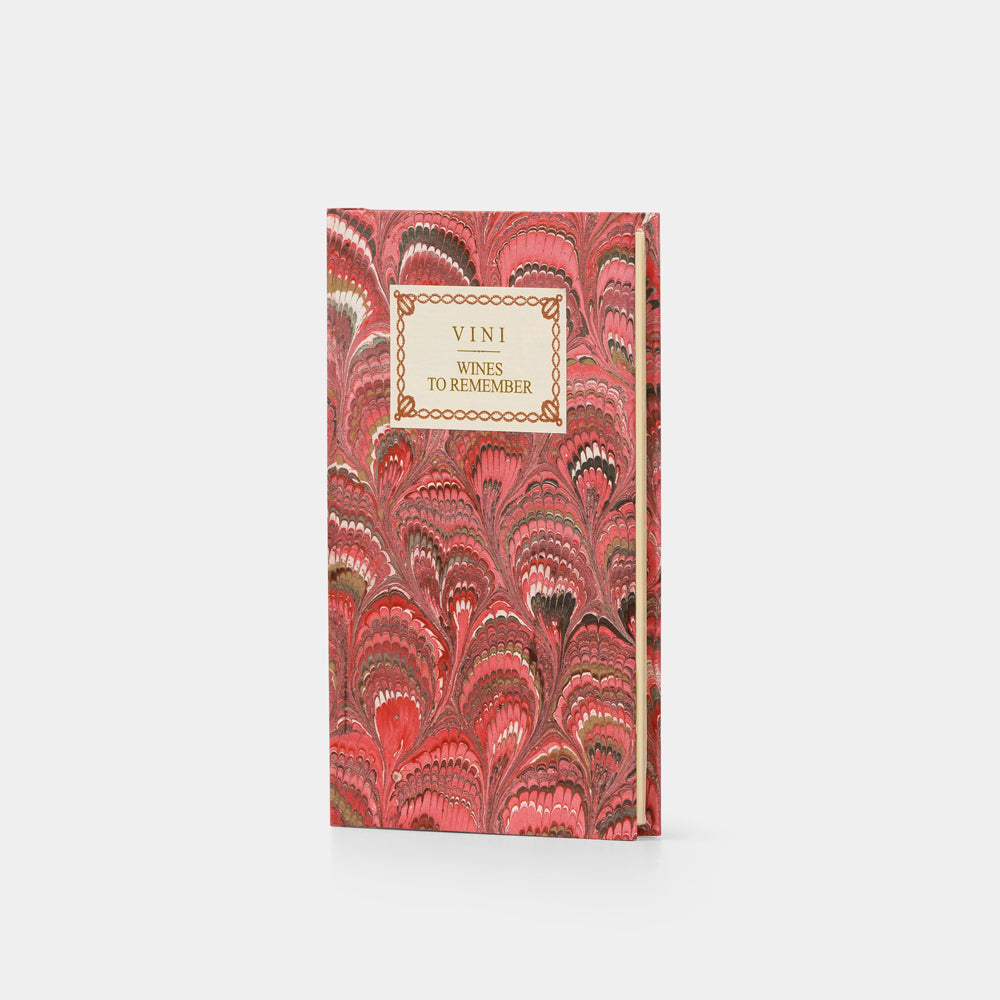 Wine Notebook<br> Hardcover - Pavoni Collection