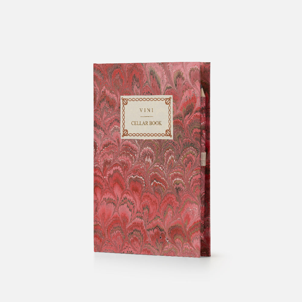 Wine Notebook<br> Hardcover - Pavoni Collection