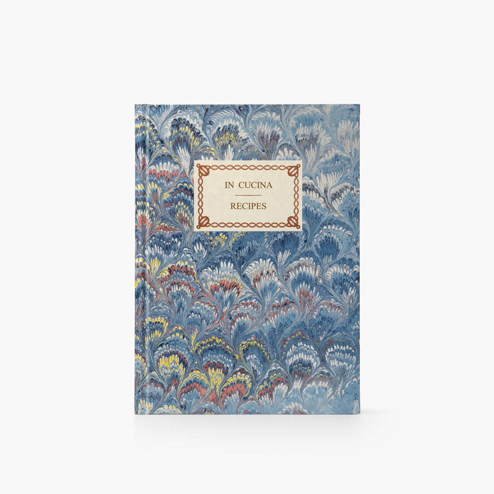 Recipe Notebook<br> Hardcover - "Peacocks" Collection
