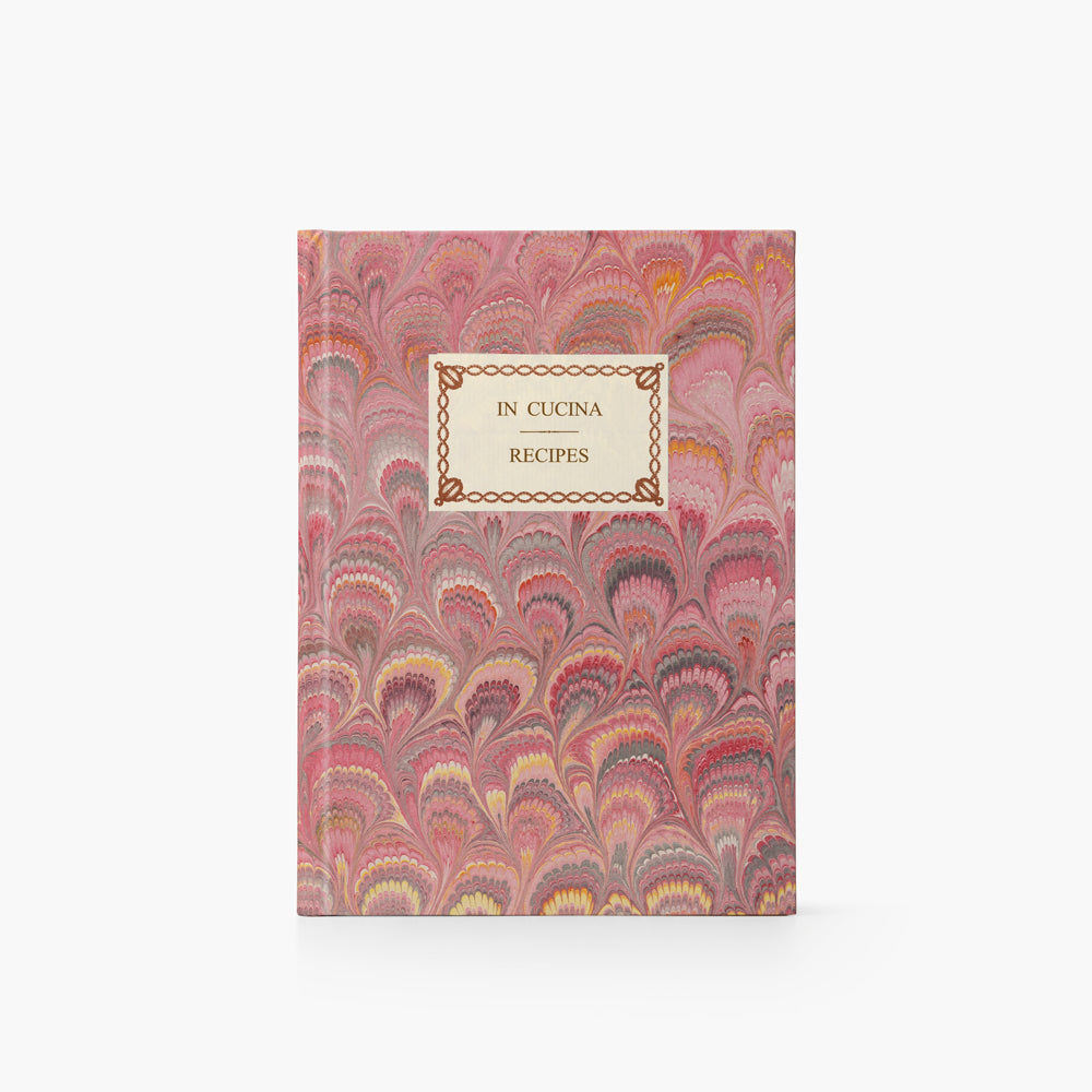 Recipe Notebook<br> Hardcover - "Peacocks" Collection