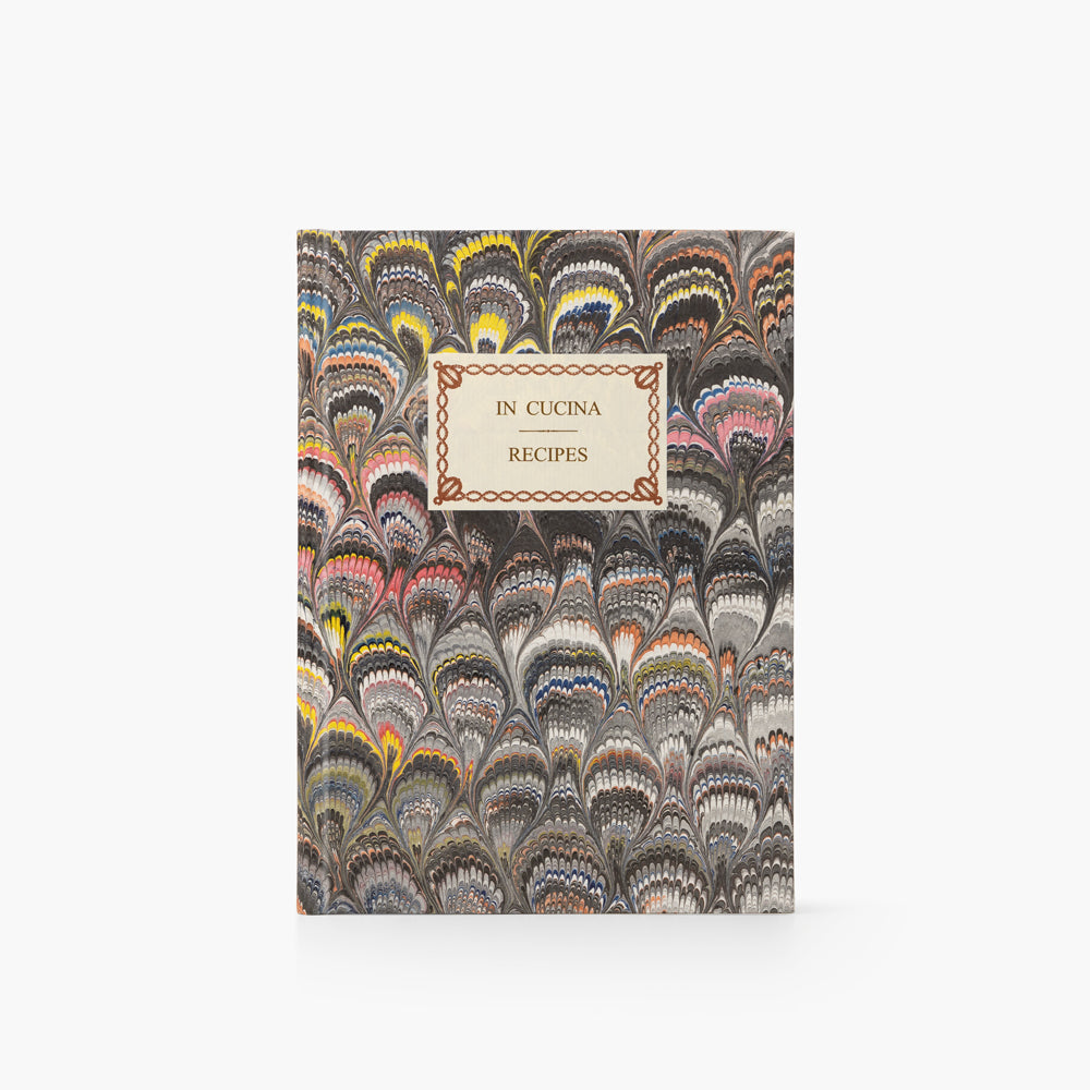 Recipe Notebook<br> Hardcover - "Peacocks" Collection