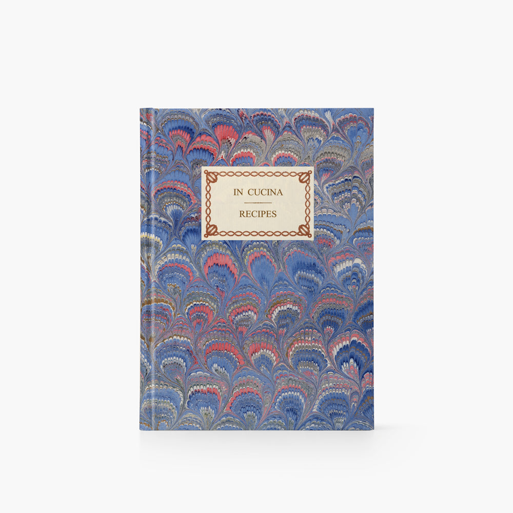 Recipe Notebook<br> Hardcover - "Peacocks" Collection