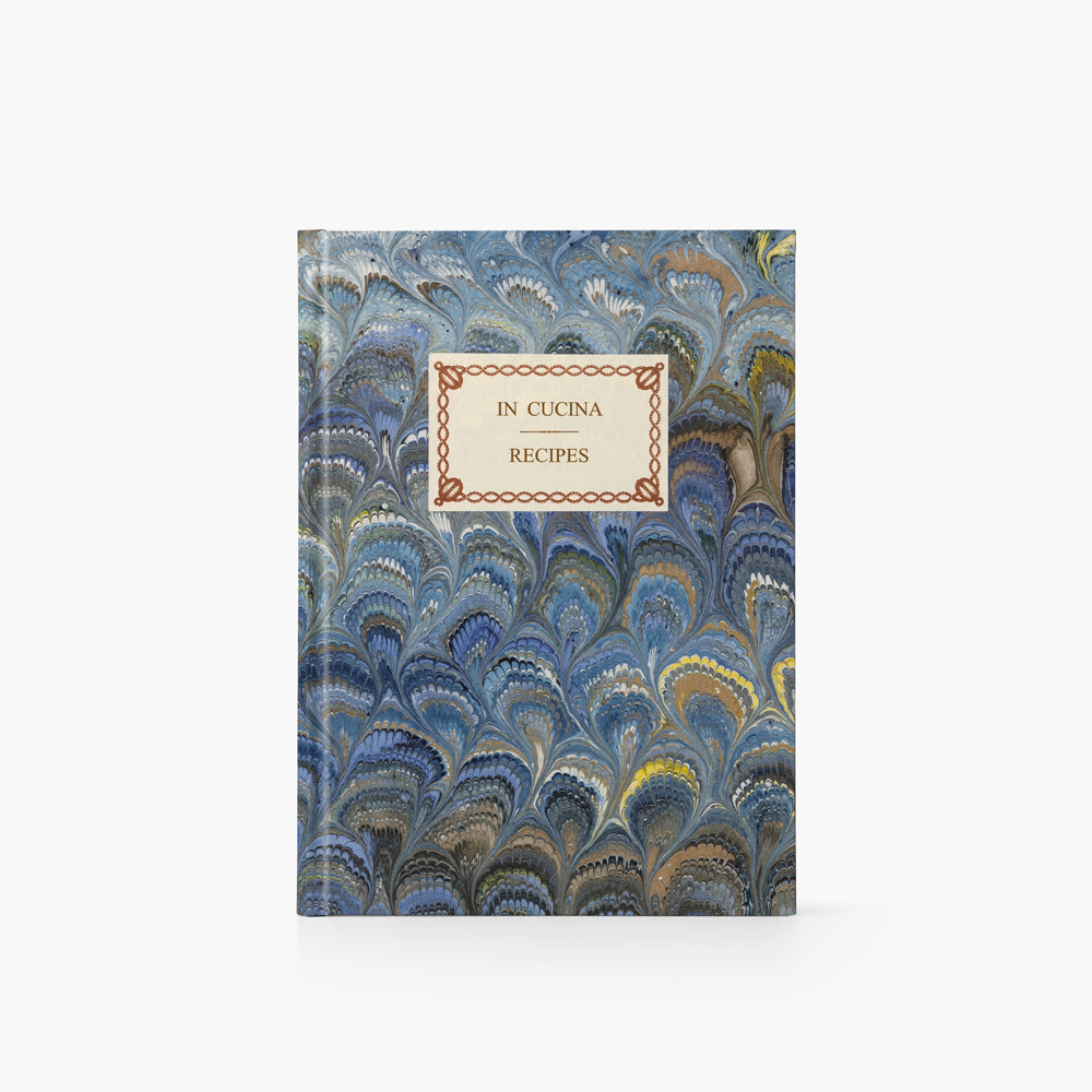 Recipe Notebook<br> Hardcover - "Peacocks" Collection