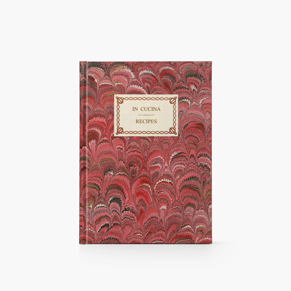Recipe Notebook<br> Hardcover - "Peacocks" Collection