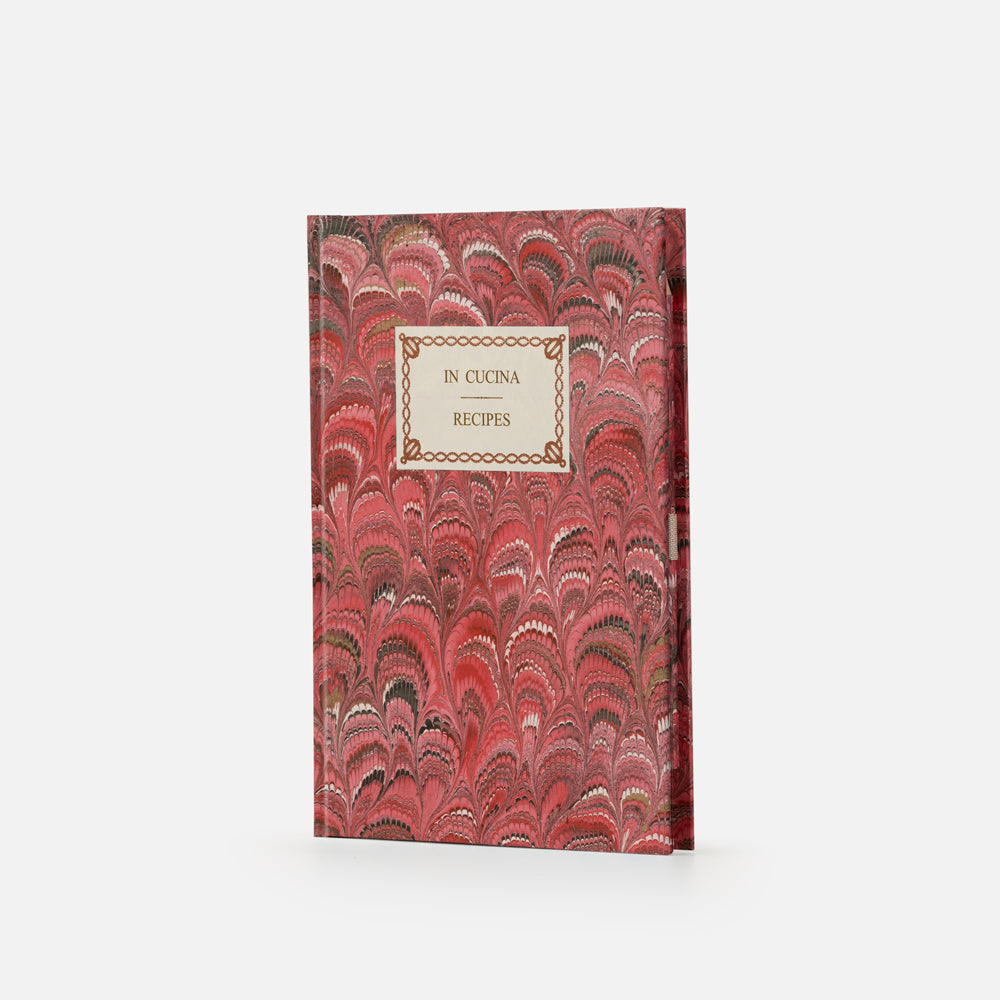 Recipe Notebook<br> Hardcover - "Peacocks" Collection