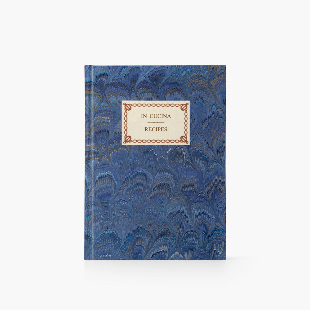Recipe Notebook<br> Hardcover - "Peacocks" Collection