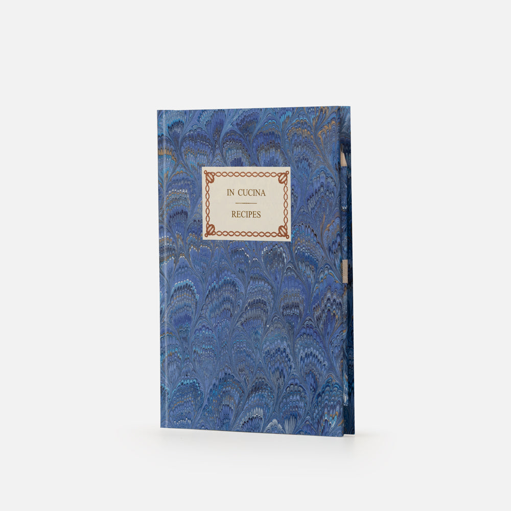 Recipe Notebook<br> Hardcover - "Peacocks" Collection