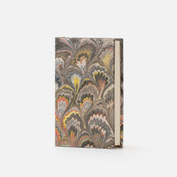 Taccuino pagine bianche<br>Copertina rigida - Collezione Pavoni