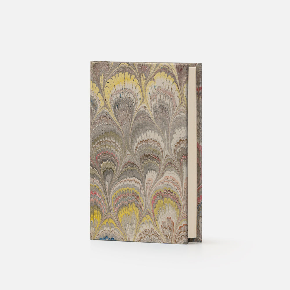 Taccuino pagine bianche<br>Copertina rigida - Collezione Pavoni